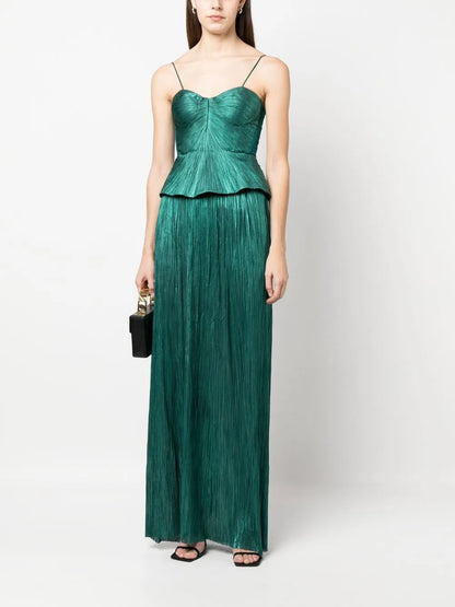 Lea Silk Maxi Skirt