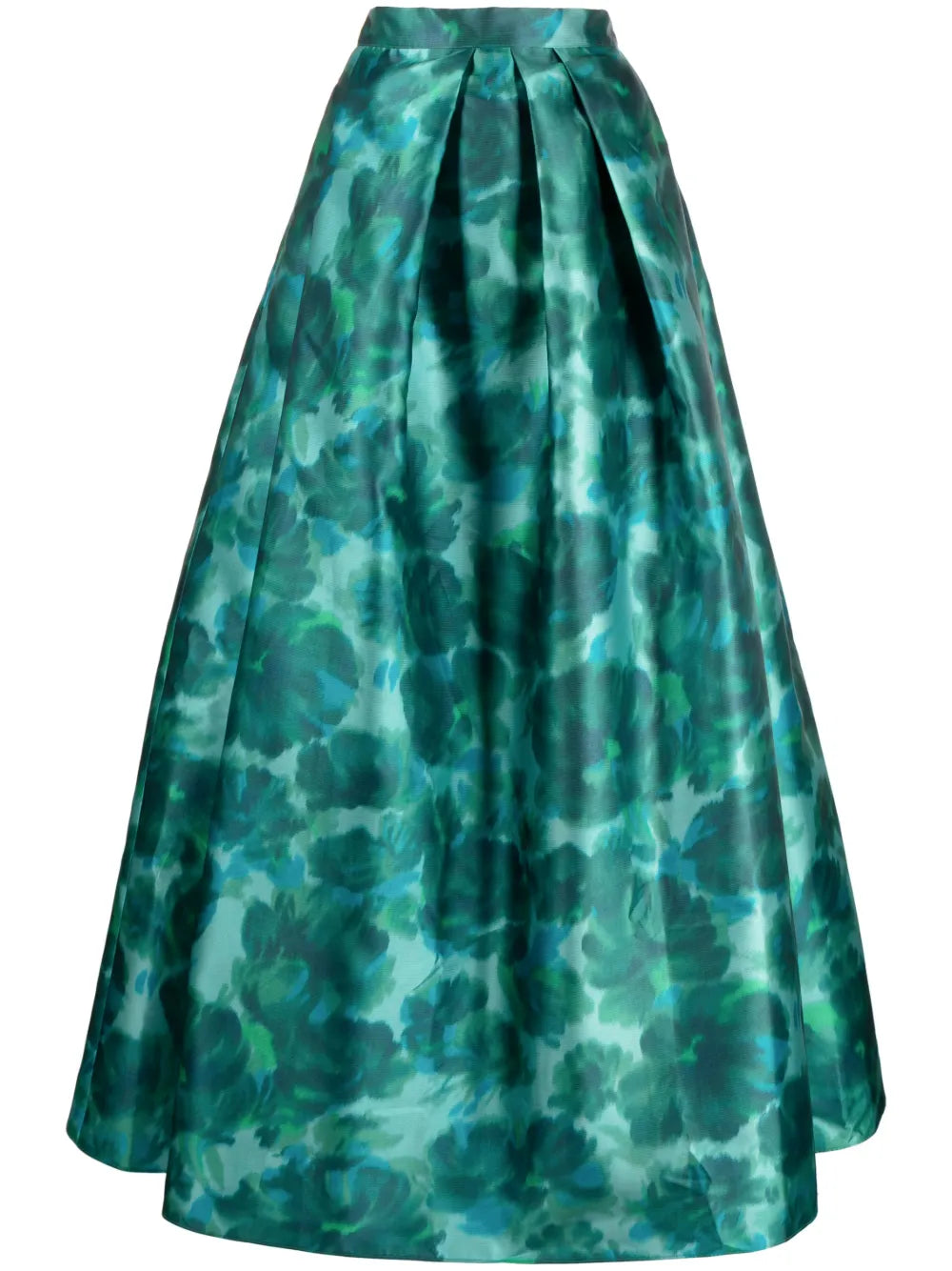 Ava Watercolour-Effect Skirt