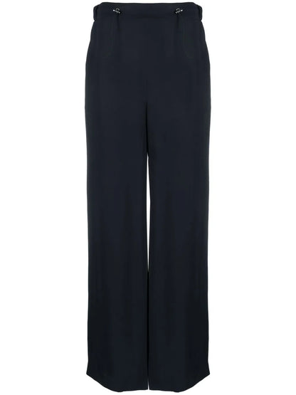 Double-Breasted Detail Trousers