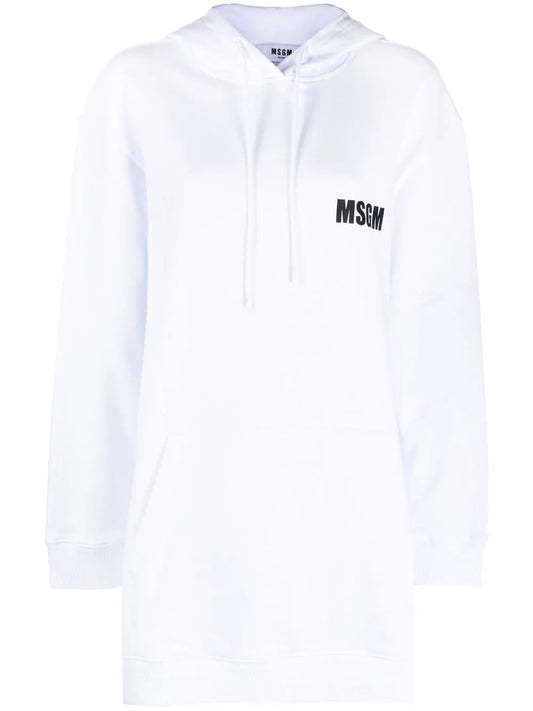 Logo-Print Pullover Hoodie