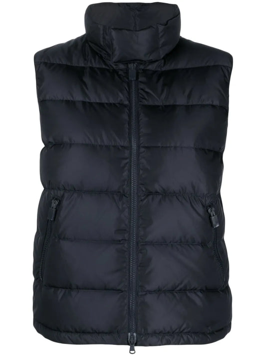Padded Zip-Fastening Gilet