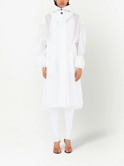 Unlined Organza Trench