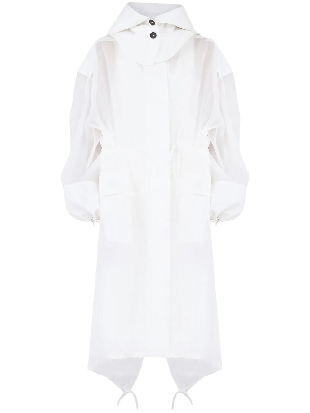 Unlined Organza Trench