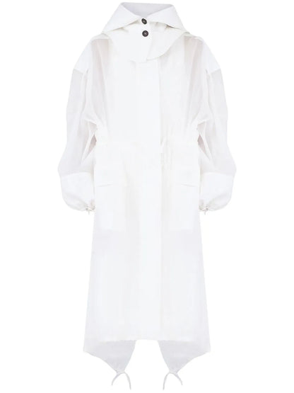 Unlined Organza Trench