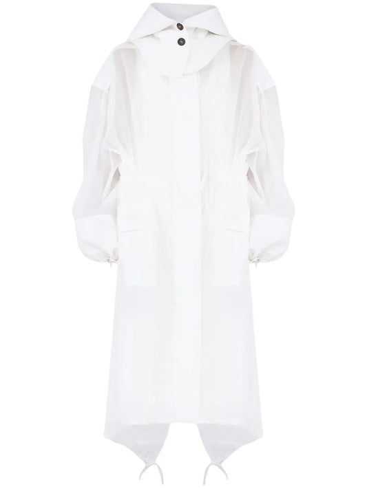 Unlined Organza Trench