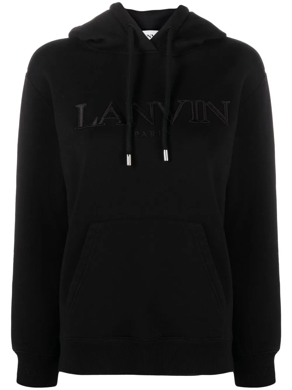 Logo-Print Drawstring Hoodie