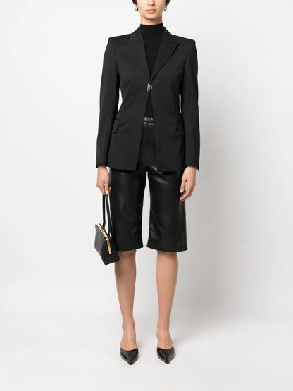 Buckle-Fastening Blazer