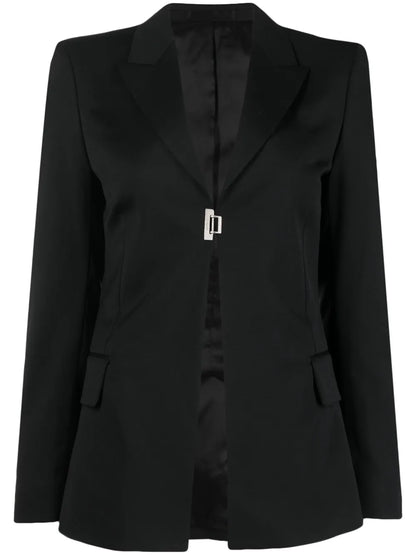 Buckle-Fastening Blazer