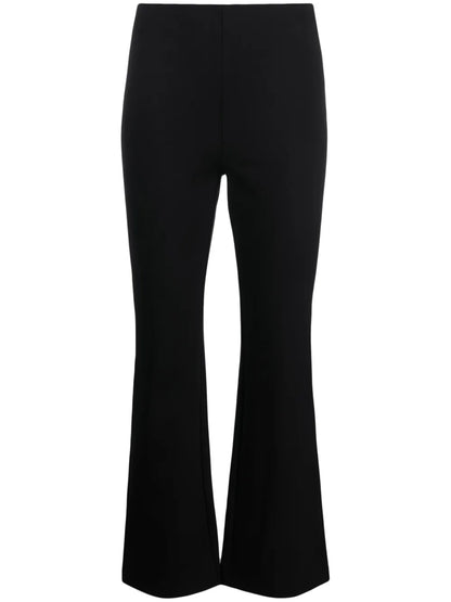 Flared Jersey Trousers