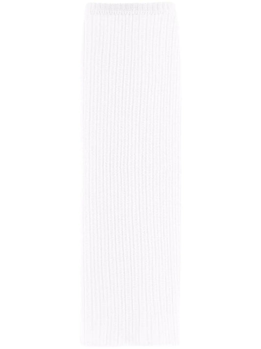 Side-Slit Knit Skirt