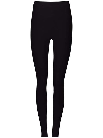 Logo-Plaque Stretch-Fit Leggings