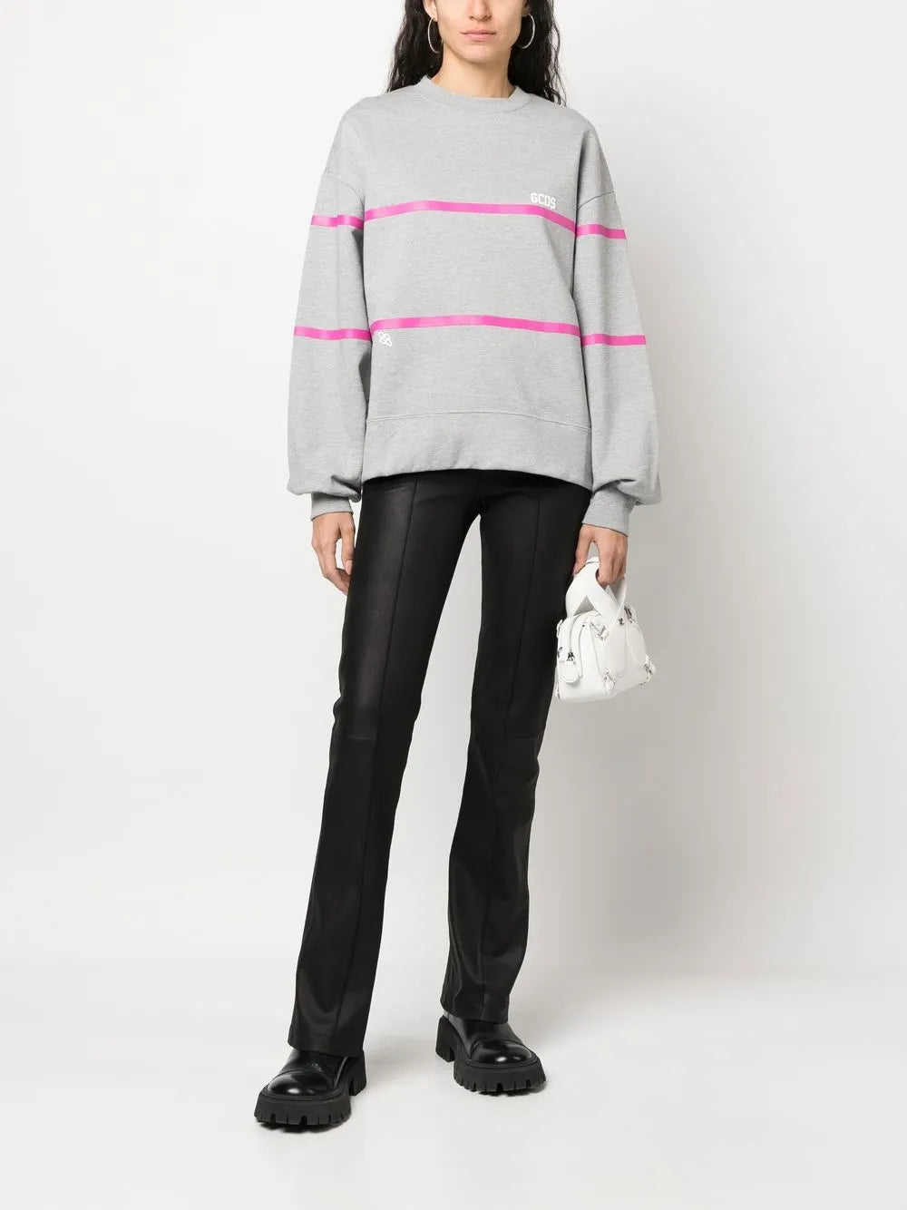 Stripe-Detailed Sweatshirt