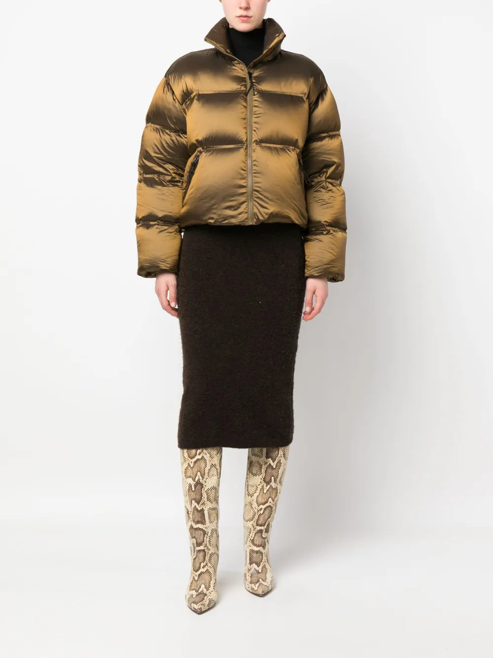 Cropped Puffer Jacket