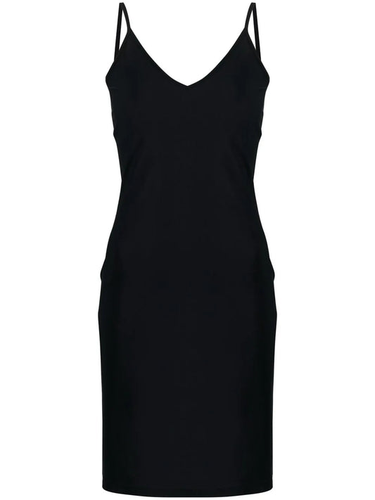 V-Neck Slip Minidress