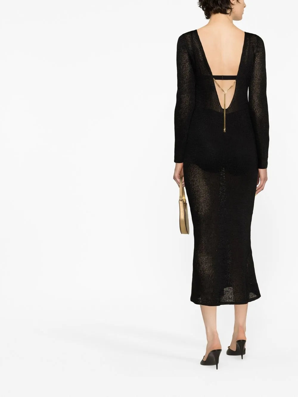 Fine-Knit Midi Dress