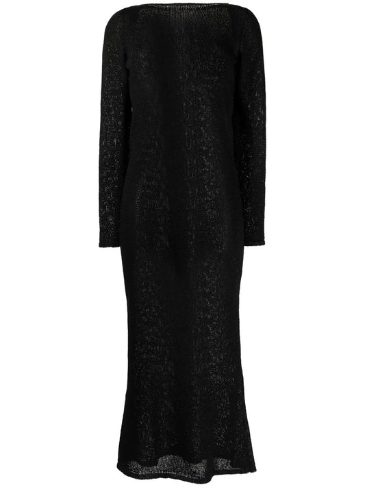 Fine-Knit Midi Dress
