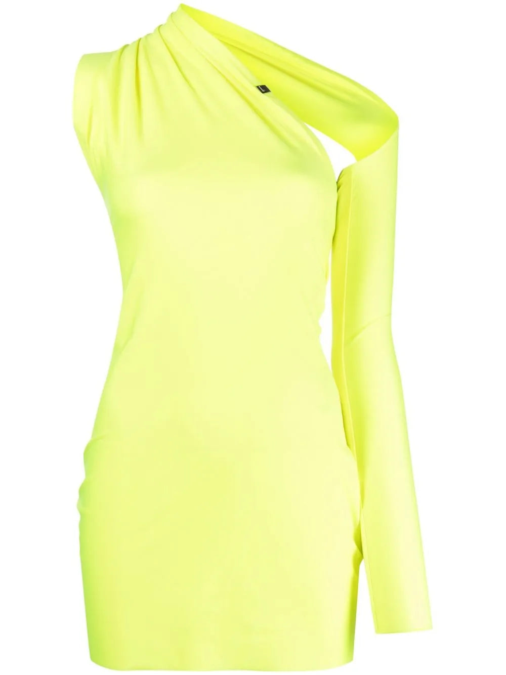 Cut-Out Asymmetric Mini Dress