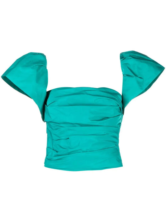 Ruched Gathered Blouse
