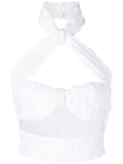 Halterneck Cotton Top