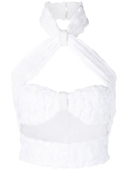 Halterneck Cotton Top