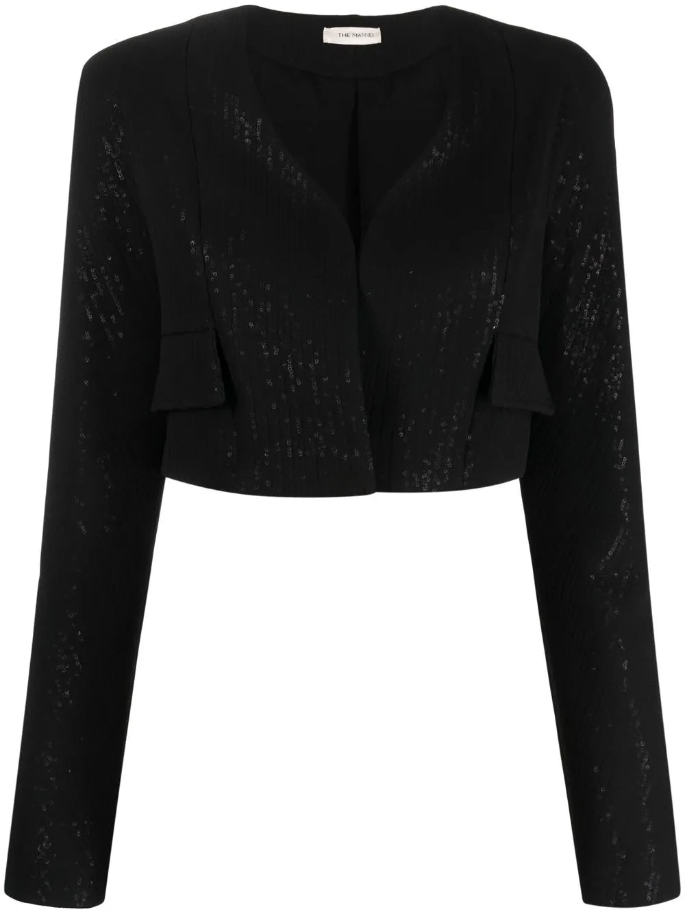 Terras Sequinned Cropped Blazer