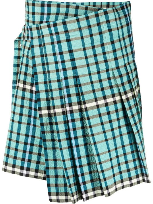 Tartan-Print Mini Kilt