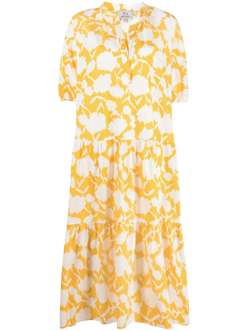 Floral-Print Cotton Dress