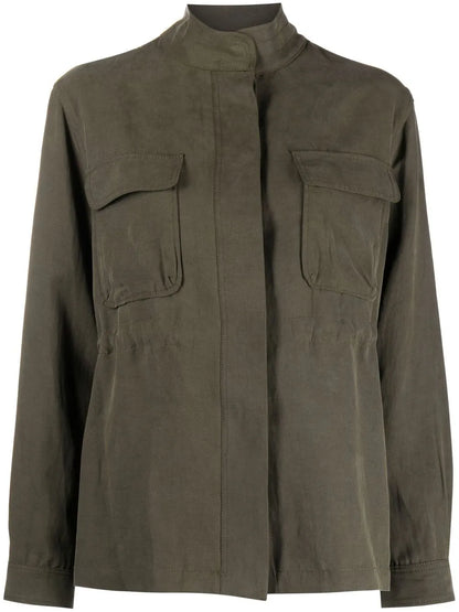 Concealed-Fastening Fitted Jacket