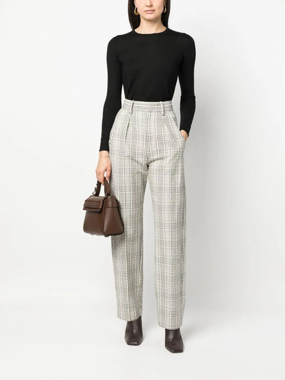 Round-Neck Knit Jumper