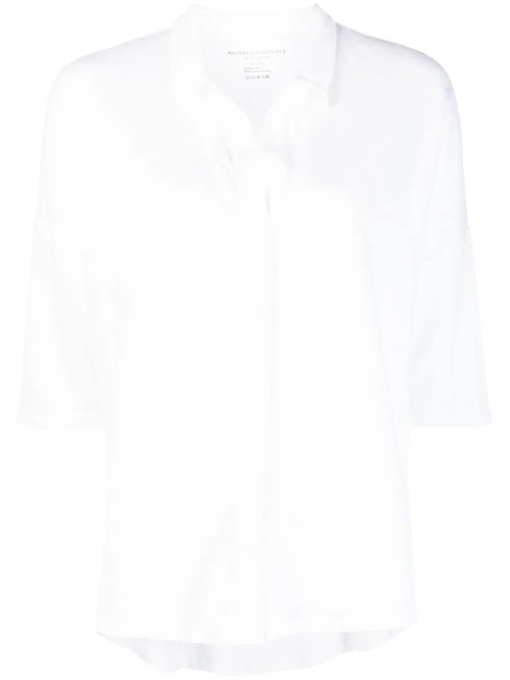 Half-Length Linen Shirt