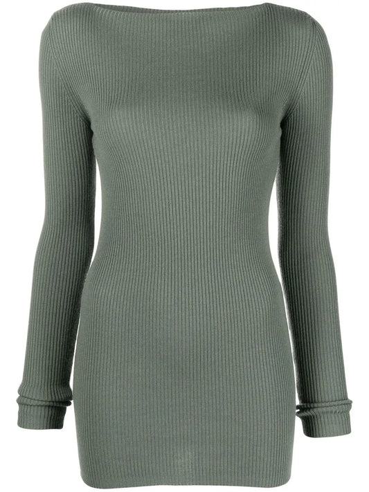Cut-Out-Back Sweatshirt