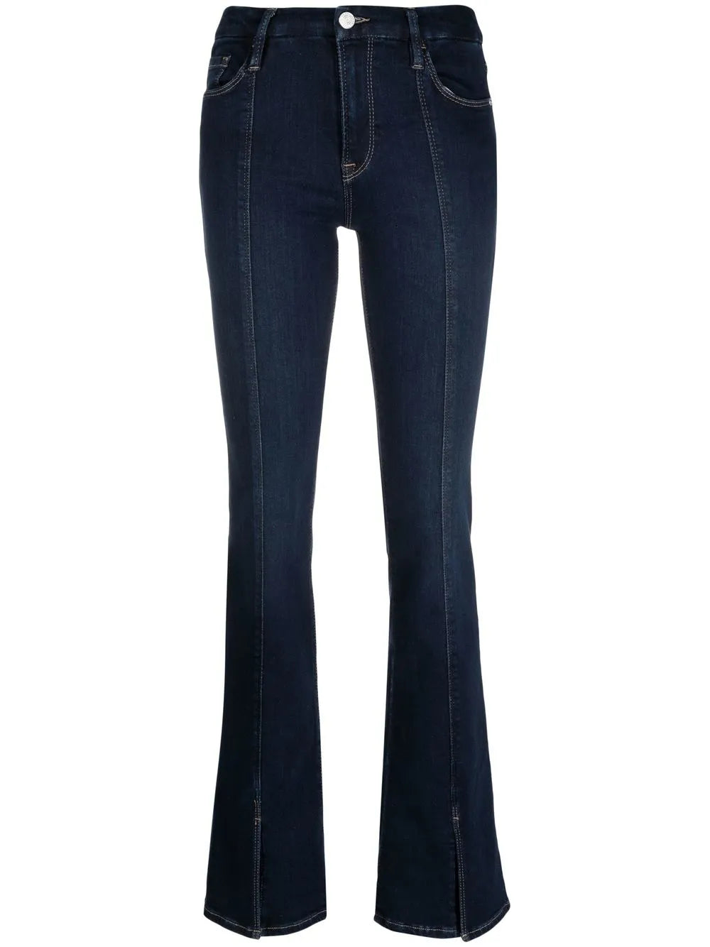 High-Rise Bootcut Jeans