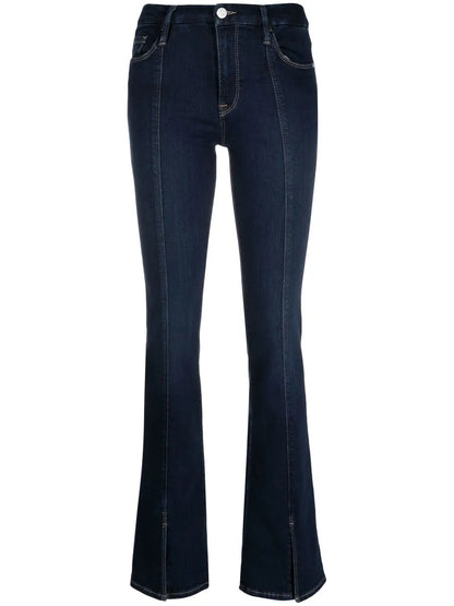 High-Rise Bootcut Jeans