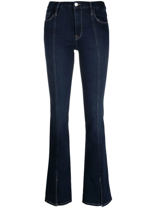 High-Rise Bootcut Jeans