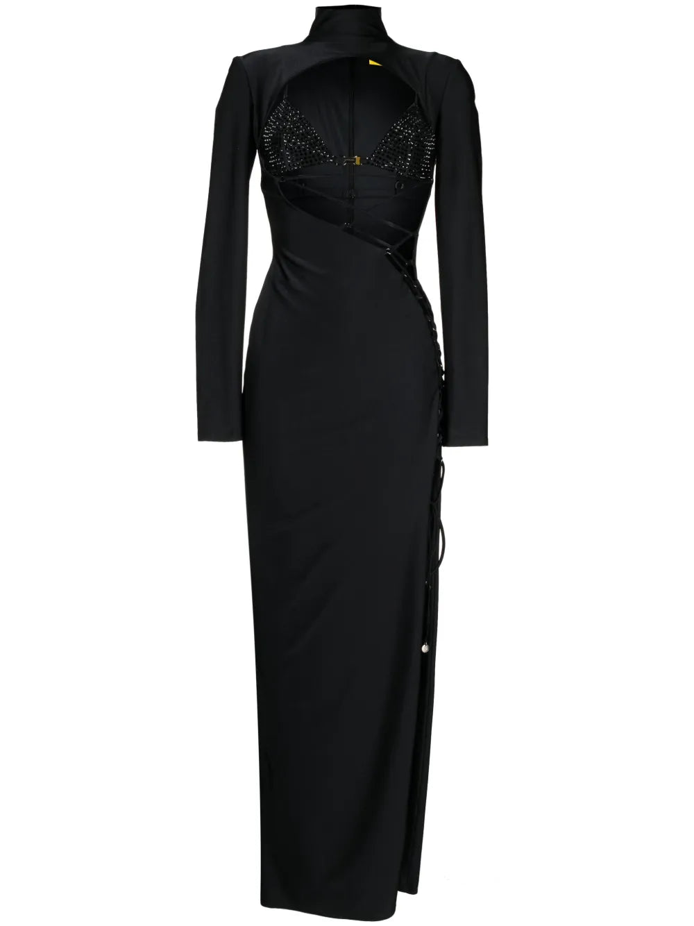 Open Front Criss-Cross Dress