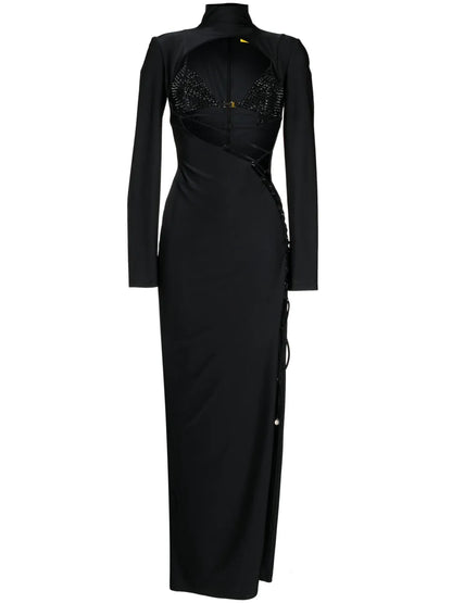 Open Front Criss-Cross Dress