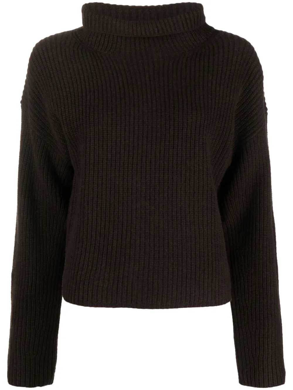 Roll-Neck Chunky-Knit Jumper