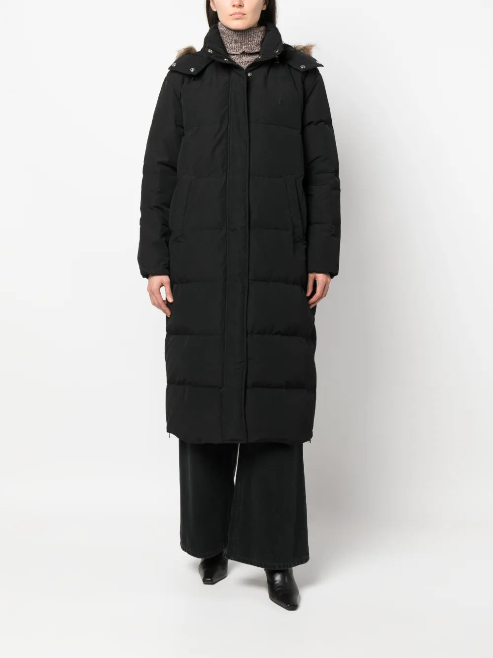 Concealed-Fastening Hooded Parka