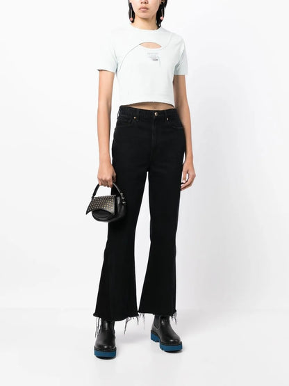 Cut-Out Cropped Top