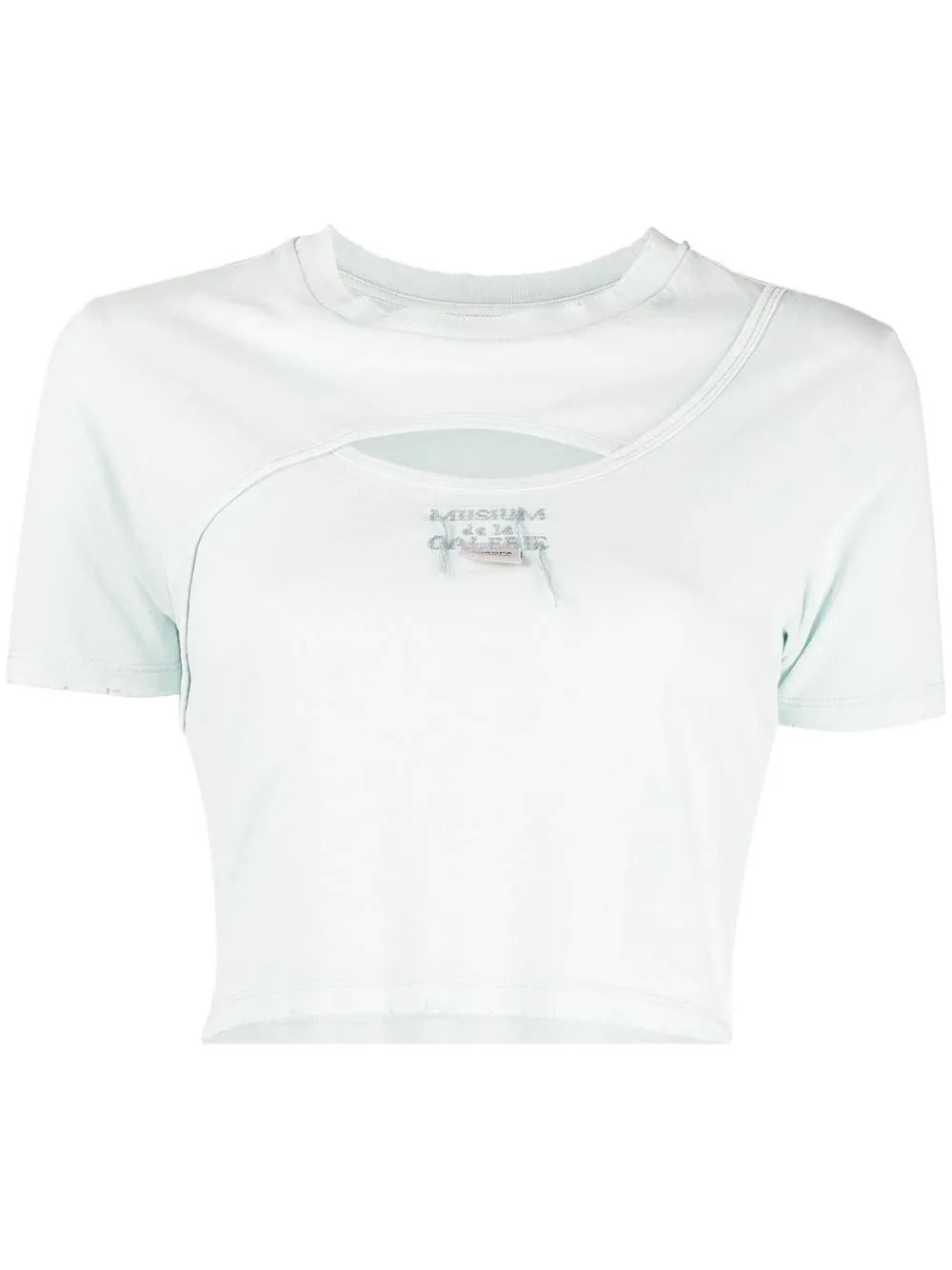 Cut-Out Cropped Top