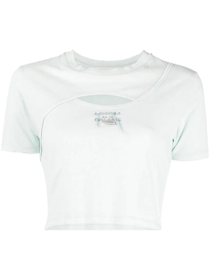 Cut-Out Cropped Top