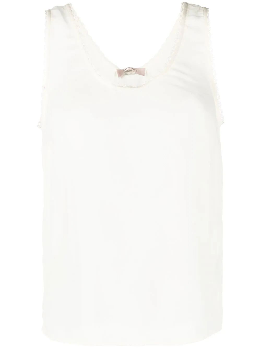 Scallop-Edge Tank Top