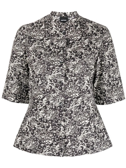 All-Over Print Half Sleeve Shirt