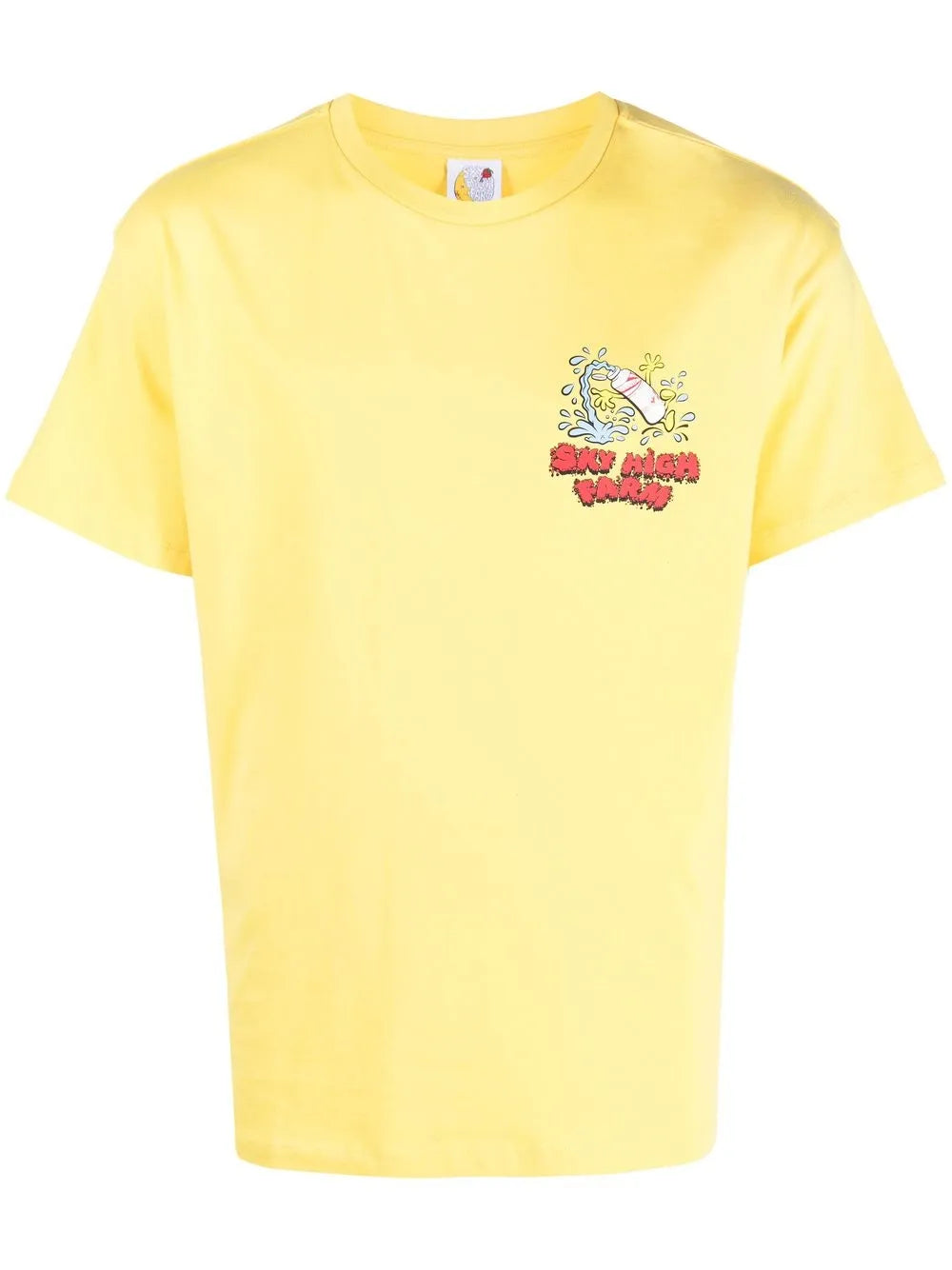 Chest Logo-Print Detail T-Shirt