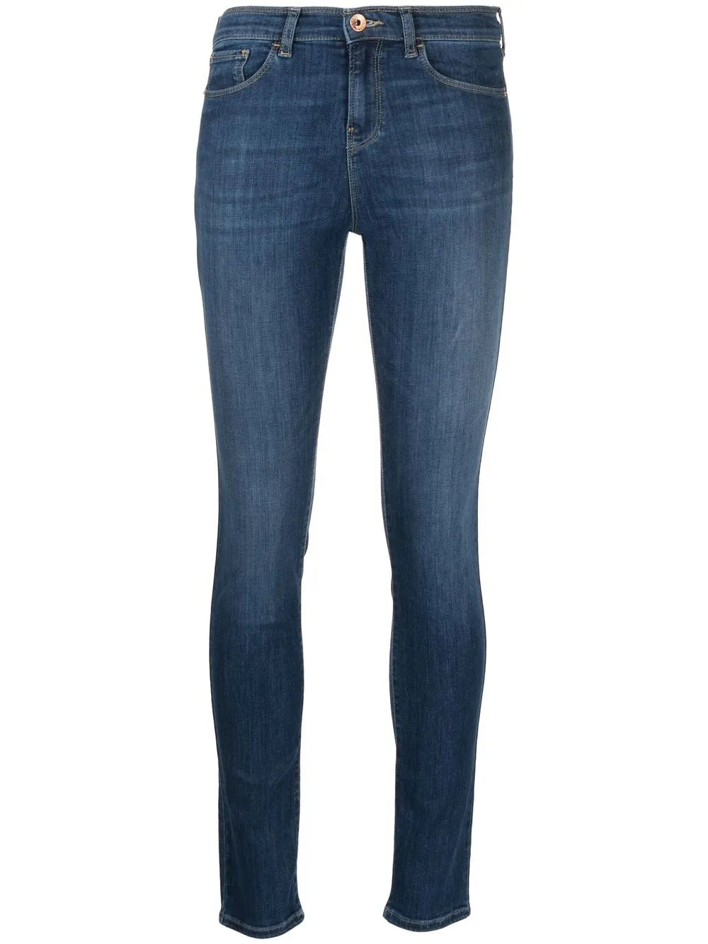 Skinny-Cut Leg Jeans