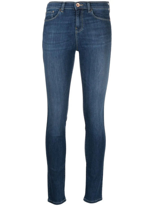 Skinny-Cut Leg Jeans