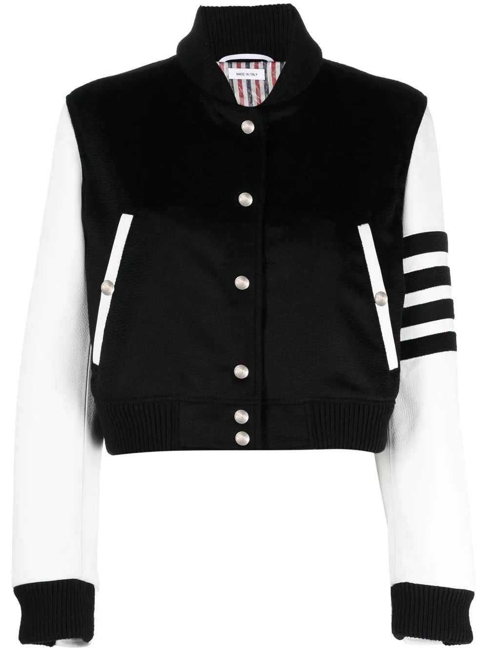 Varsity Panelled Bomber Jacket