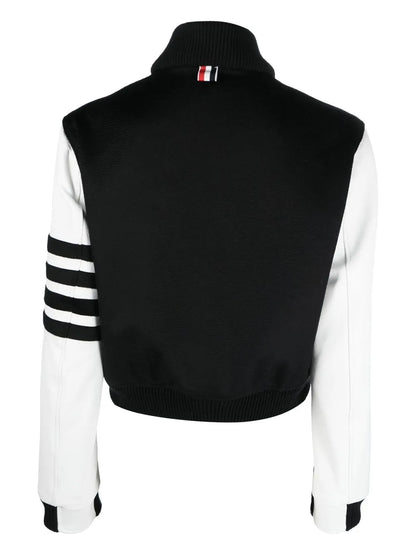 Varsity Panelled Bomber Jacket