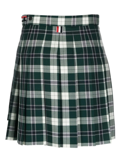 School Uniform Twill Mini Skirt