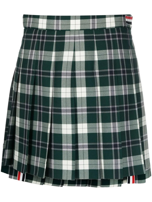 School Uniform Twill Mini Skirt